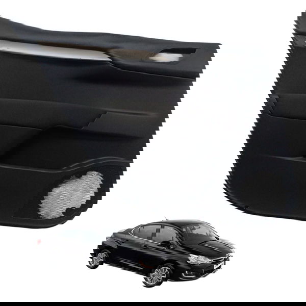 Forro Porta Traseiro Esquerdo Citroen C4 Lounge 4p 2015 2016