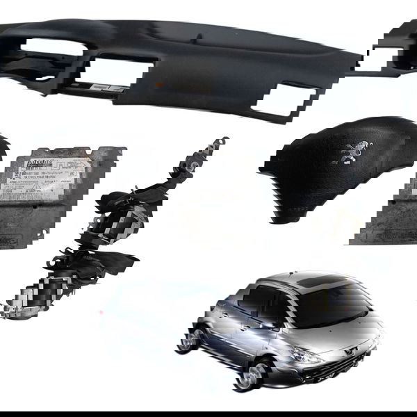 Kit Airbag Modulo Cinto Tabelier Peugeot 307 2009 Detalhe