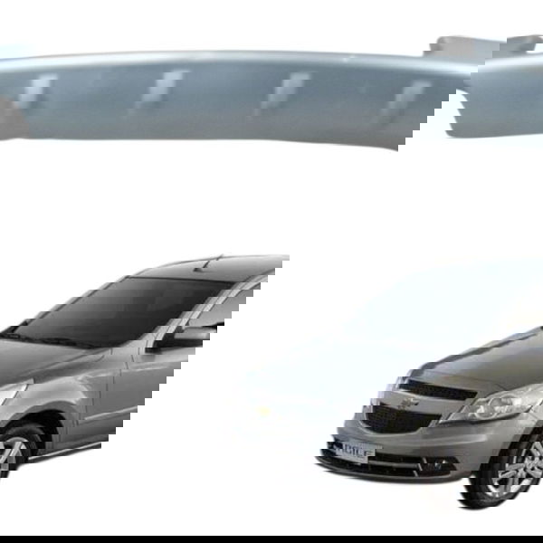 Spoiler Parachoque Traseiro Chevrolet Agile 2010 Detalhe