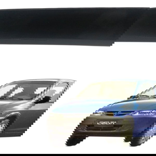 Friso Lateral Traseira Direito Chevrolet Celta 2002 Detalhe