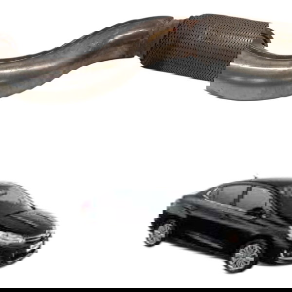 Flexivel Escapamento Citroen C4 Lounge 1.6 2014 2015 2016