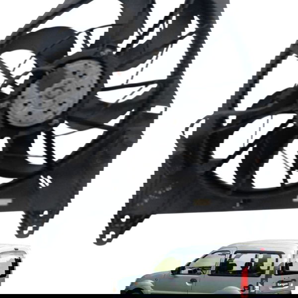 Ventoinha Eletroventilador Renault Kangoo 1.6 2003 2004 2005