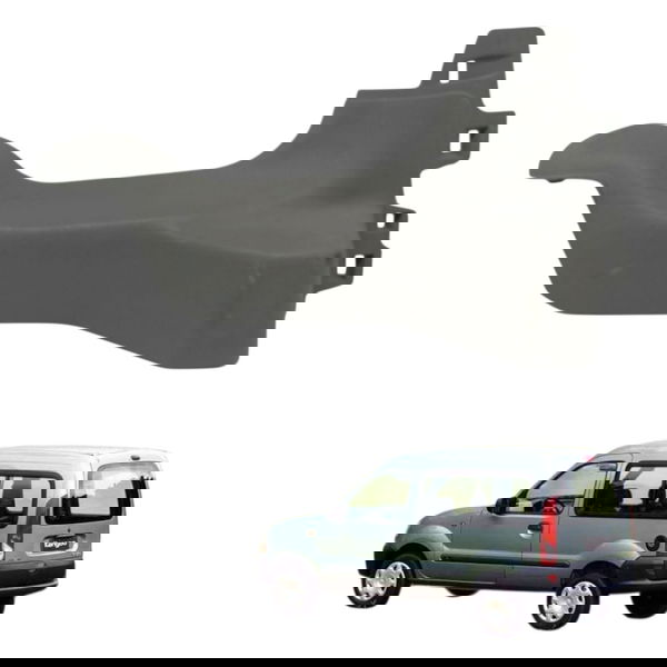 Soleira Inferior Traseira Esquerda Renault Kangoo 2003 2004 Cinza