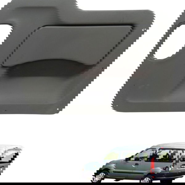 Painel Porta Deslizante Esquerda Kangoo 2003 2004 Detalhe