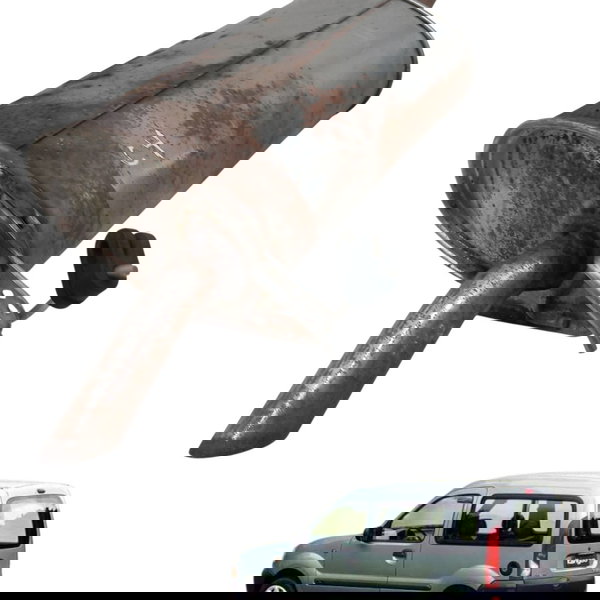 Escapamento Silencioso Renault Kangoo 1.0 2003 2004 2005