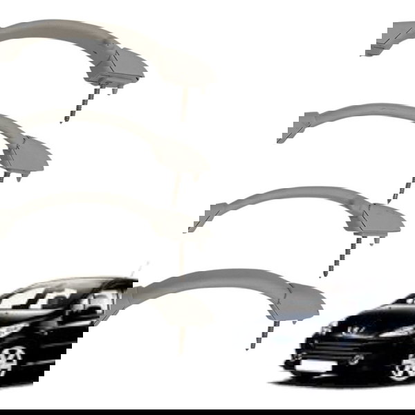 Kit Alça Teto Pqp Peugeot 307 2.0 2008 2009 2010 2011 2012