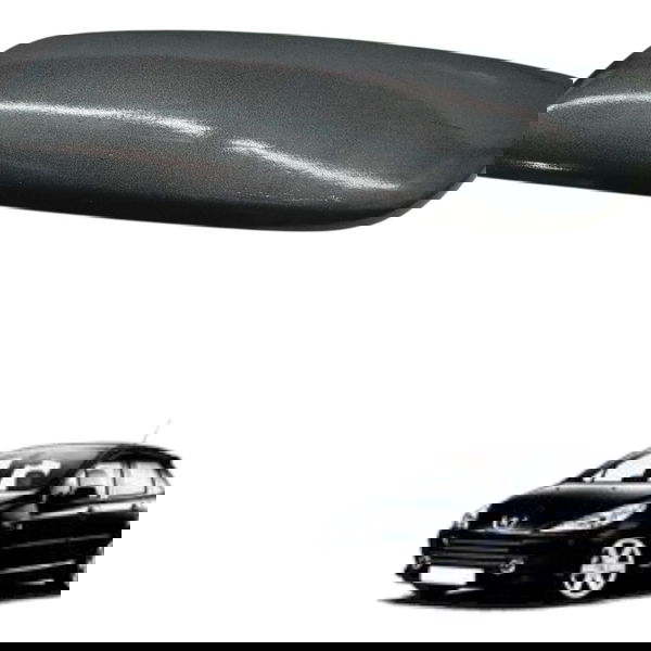 Moldura Parachoque Dianteiro Esquerdo Peugeot 307 2009