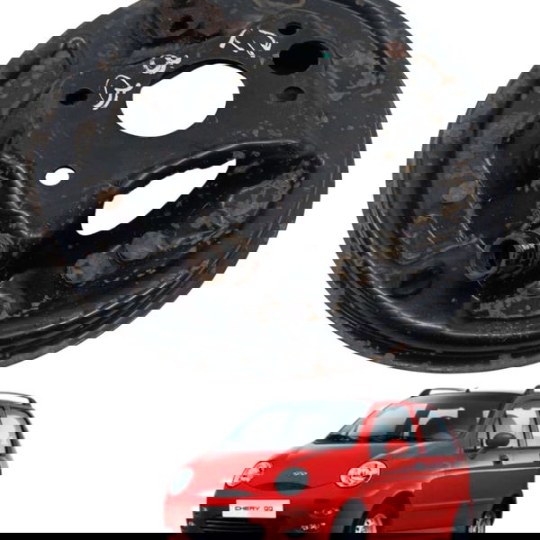 Sapata Espelho Freio Traseiro Direito Chery Qq 1.0 2011 2012