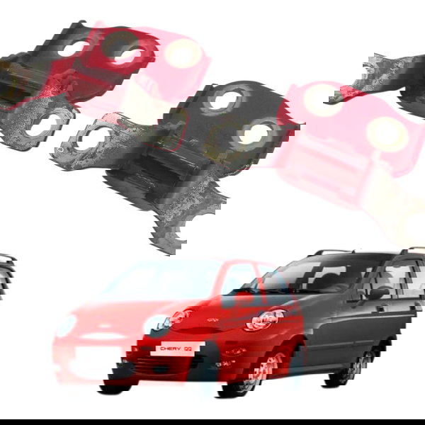 Dobradiça Porta Dianteira Direita Chery Qq 1.0 2011 2012