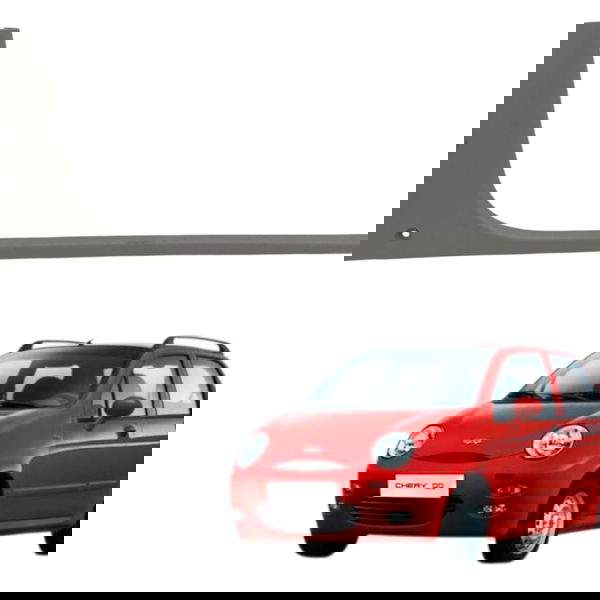 Soleira Porta Dianteira Direita Chery Qq 1.0 2014 2015 2016