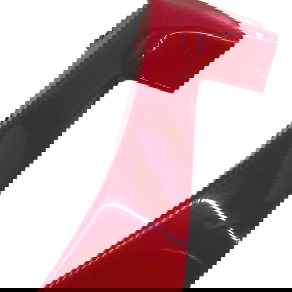 Acabamento Spoiler Dianteiro Direito Chery Qq 2011 Detalhe Vermelho