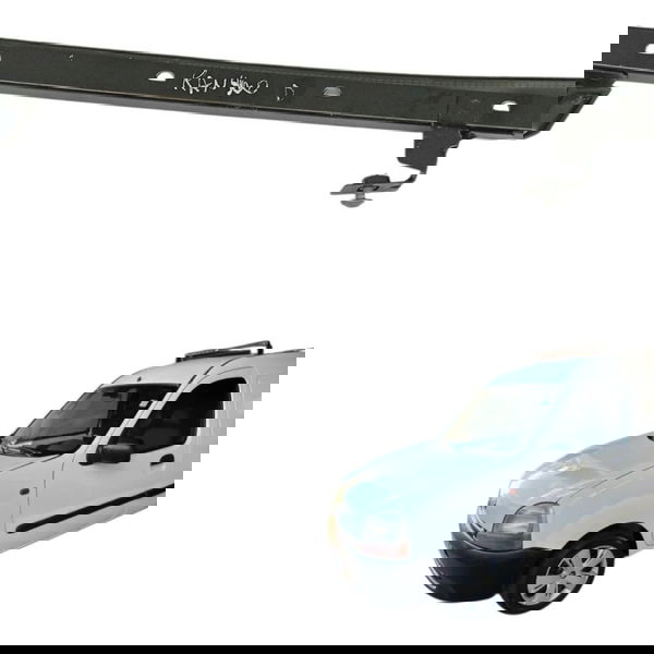 Canaleta Guia Vidro Dianteira Direita Renault Kangoo 2003