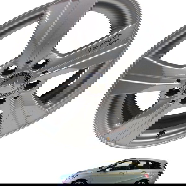 Roda Avulsa Aro 16 Mercedes Benz Amg B200 Detalhe
