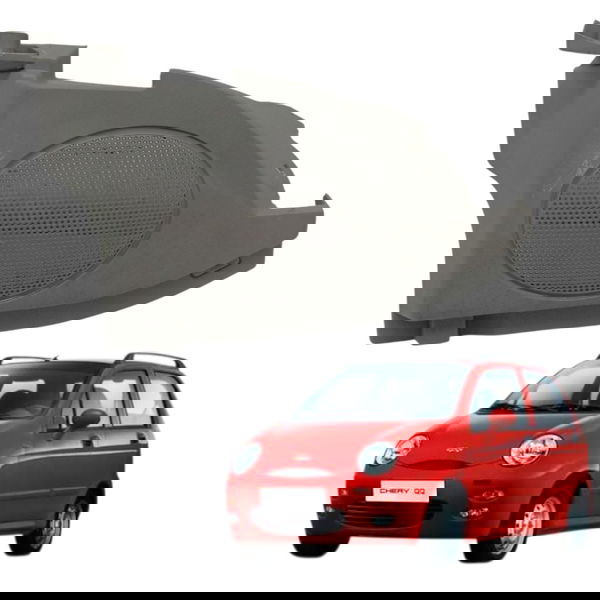 Moldura Bagagito Lado Direito Chery Qq 1.0 2013 2014 2015