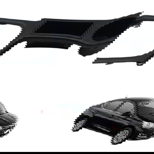 Acabamento Console Central Citroen C4 Lounge 1.6 2014 2015