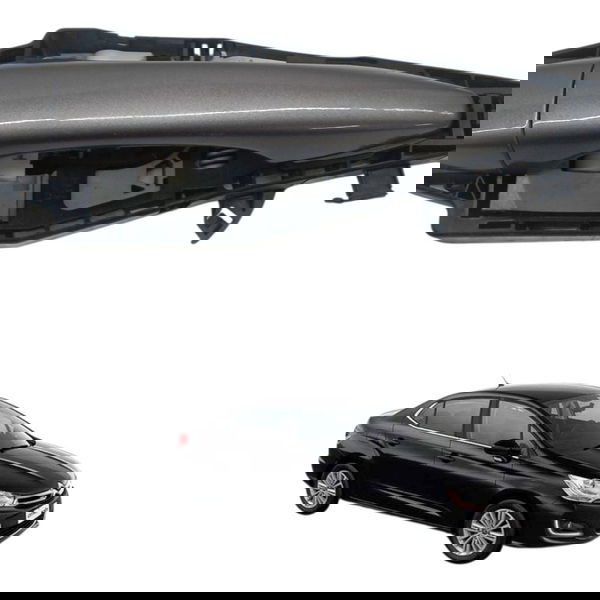 Maçaneta Externa Dianteira Esquerda Citroen C4 Lounge 2015