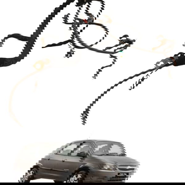 Chicote Cabo Positivo Negativo Chevrolet Celta 1.0 2009