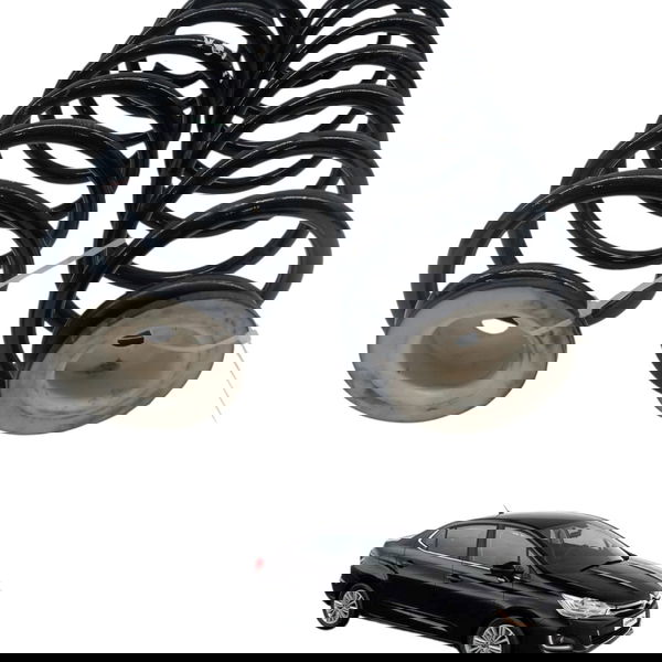 Par Molas Traseira Citroen C4 Lounge 1.6 2014 2015 2016 2017