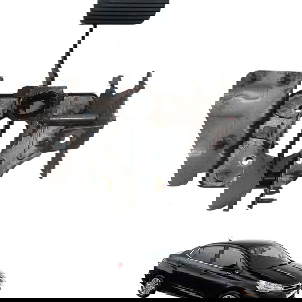 Pedaleira Pedal Freio Citroen C4 Lounge 2014 2015 Detalhe