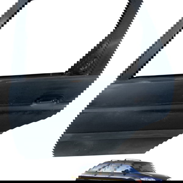 Porta Traseira Esquerda Ford Escort 4p 1996 1997 Detalhe Traseira Direito