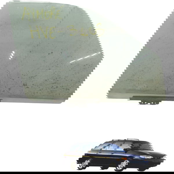 Vidro Porta Dianteiro Direito Ford Escort 1997 1998 1999