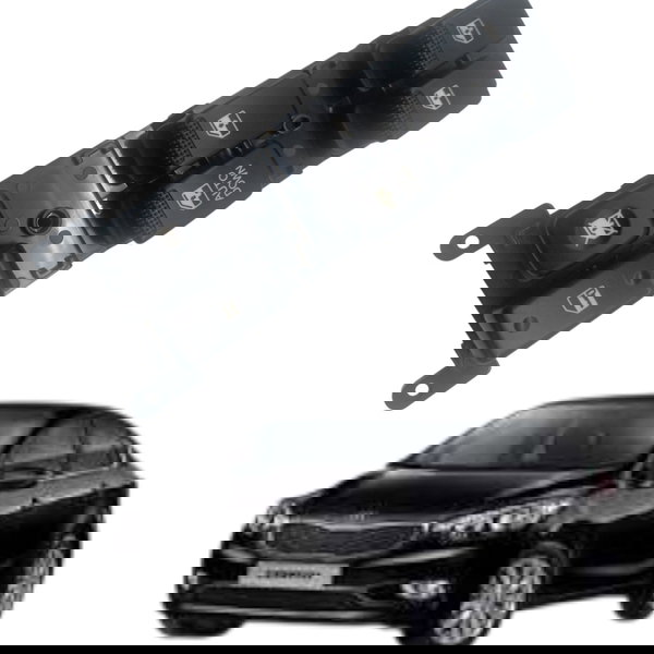 Botão Vidro Eletrico Esquerdo Kia Cerato 2014 2015 2016