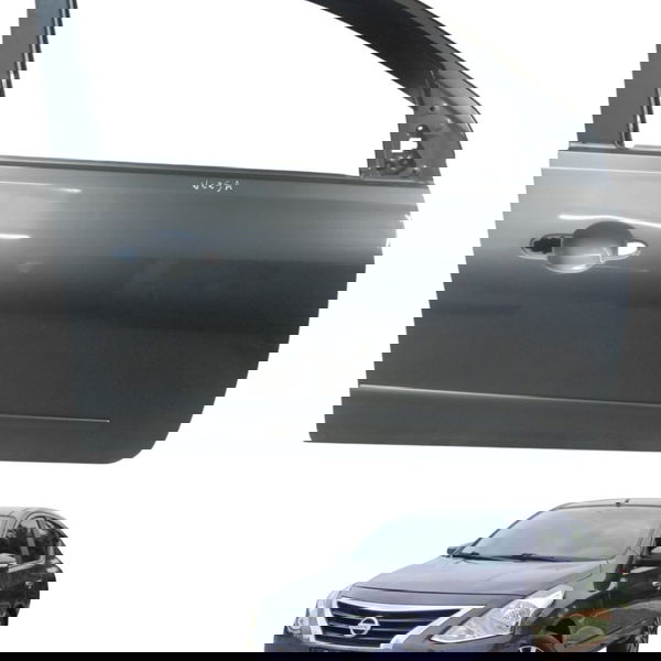 Porta Dianteira Direita Nissan Versa 1.6 4p 2017 2018 2019 Dianteira Direito