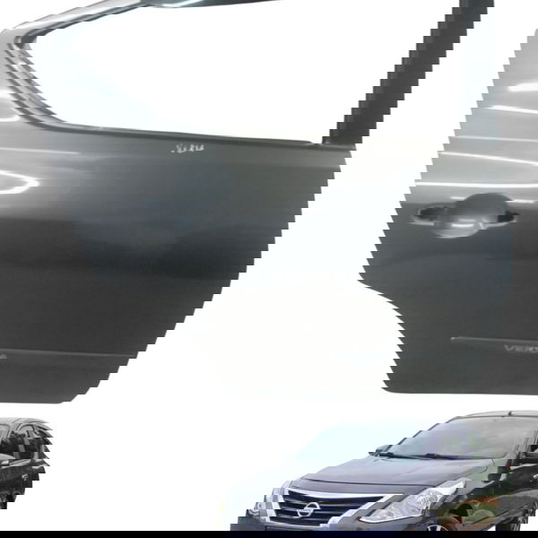 Porta Traseira Direita Nissan Versa 1.6 Sl 4p 2018 2019 Traseira Direito