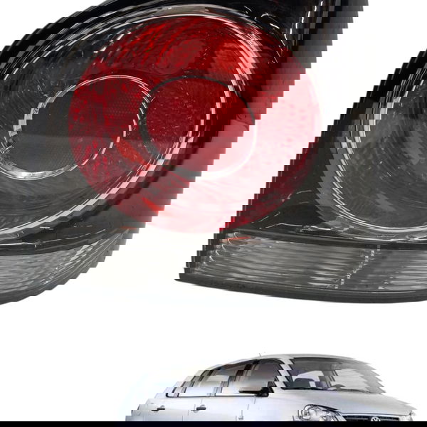 Lanterna Direita Volkswagen Polo Hatch 2008 2009 2010 2011 Direito/passageiro