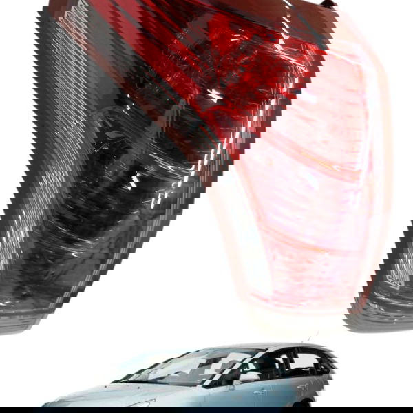 Lanterna Traseira Esquerda Citroen C4 Pallas 2007 2008 2009 Esquerdo/motorista