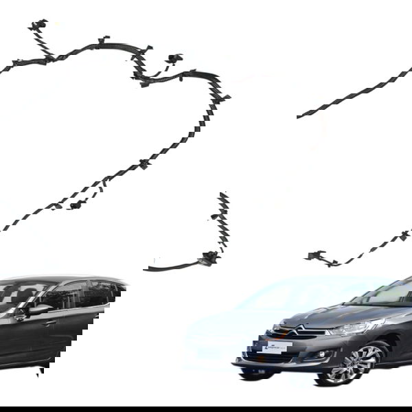 Chicote Parachoque Traseiro Citroën C4 Lounge 2014 2015