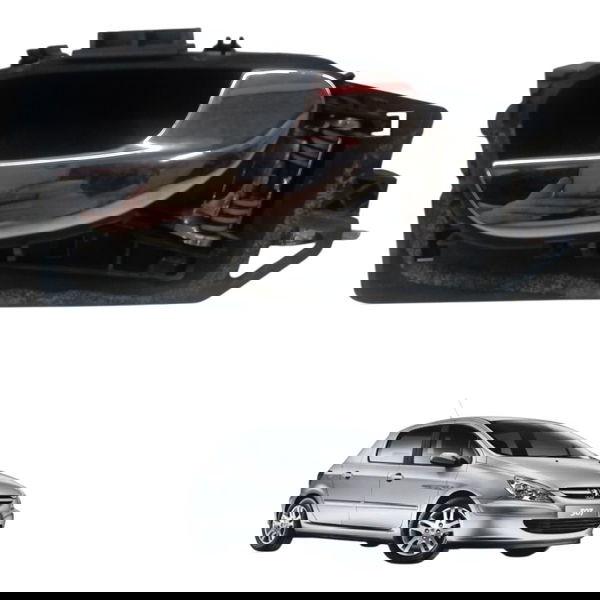 Maçaneta Interna Traseira Direita Peugeot 307 2008 2009 Traseira