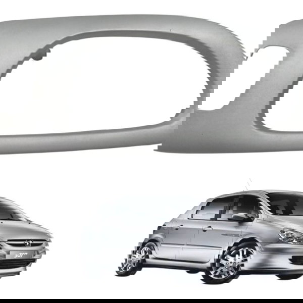 Acabamento Maçaneta Interna Traseira Esquerda 307 2.0 2009 Traseira