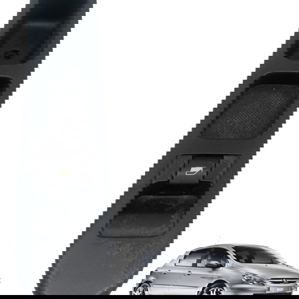 Moldura Botão Vidro Dianteiro Direito Peugeot 307 2010