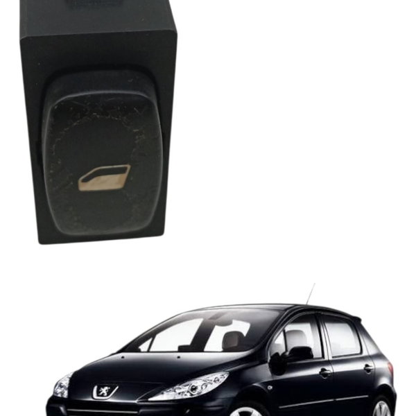 Botao Vidro Traseiro Esquerdo Eletrico Peugeot 307 2.0 2008