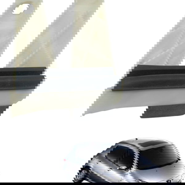 Canaleta Guia Vidro Traseira Direita Peugeot 307 2.0 2009