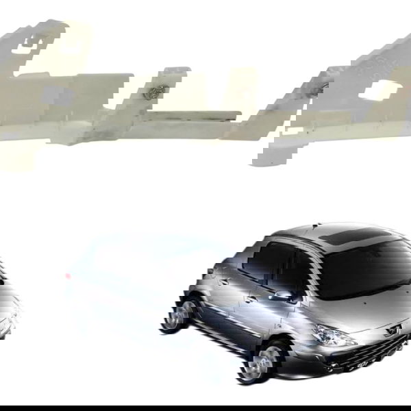 Canaleta Guia Vidro Dianteira Esquerda Peugeot 307 2.0 2009