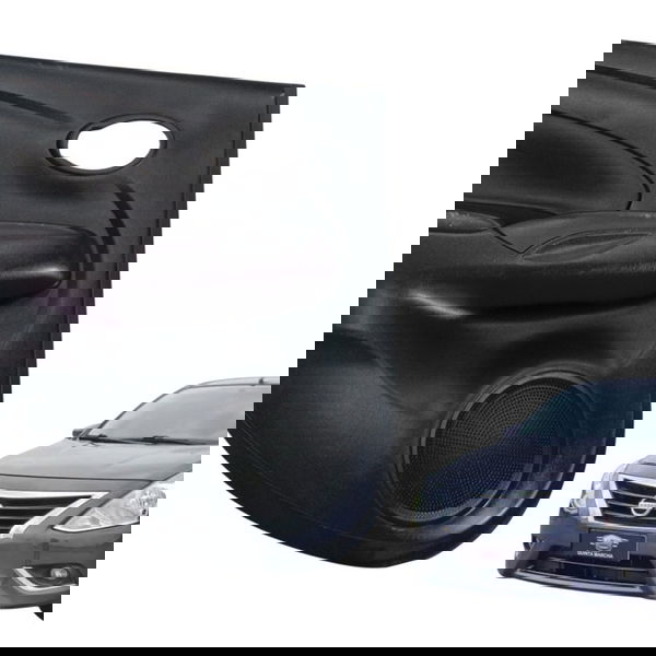 Forro Porta Traseiro Esquerdo Nissan Versa 1.6 4p 2018 2019