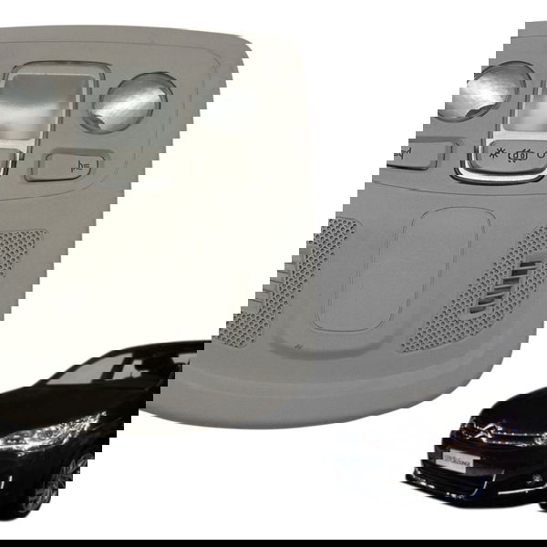 Luz Teto Cortesia Citroen C4 Lounge 2014 2015 2017 2018