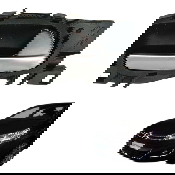 Maçaneta Interna Dianteira Direita Citroen C4 Lounge 2015 Dianteira