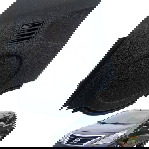 Acabamento Painel Inferior Esquerdo Nissan Versa 2017 2018