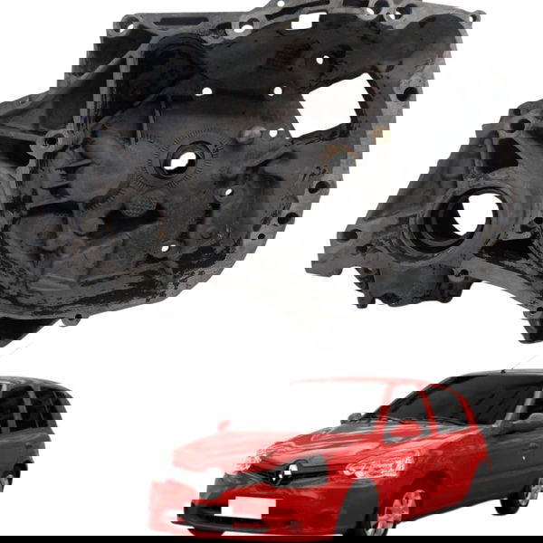 Carcaça Caixa Cambio Manual Renault Clio 1.0 16v 2013 2014