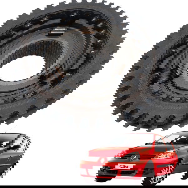 Luva 3° 4° Marcha Caixa Cambio Manual Renault Clio 1.0 16v