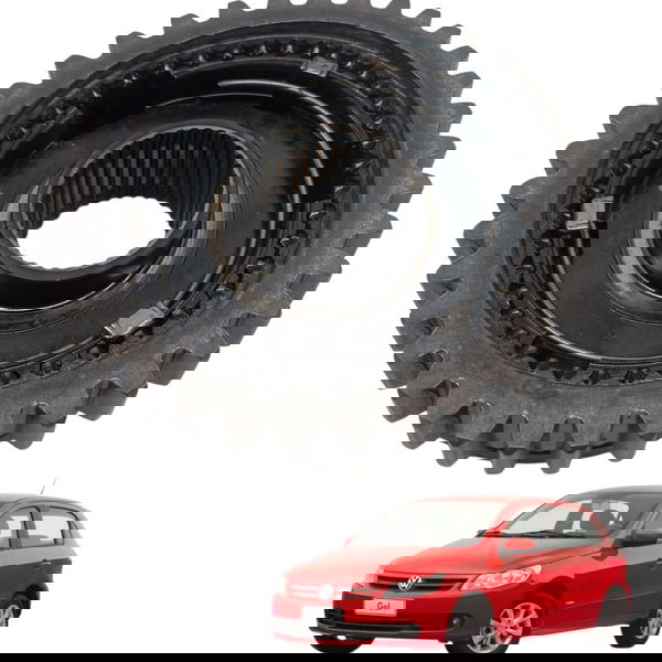 Luva 1° 2° Marcha Caixa Cambio Manual Vw Gol 1.0 2014