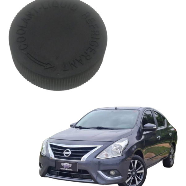 Tampa Reservatorio Agua Radiador Nissan Versa 2017 2018 2019