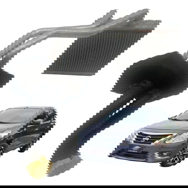 Radiador Ar Quente Nissan Versa 1.6 2016 2017 2018 Detalhe