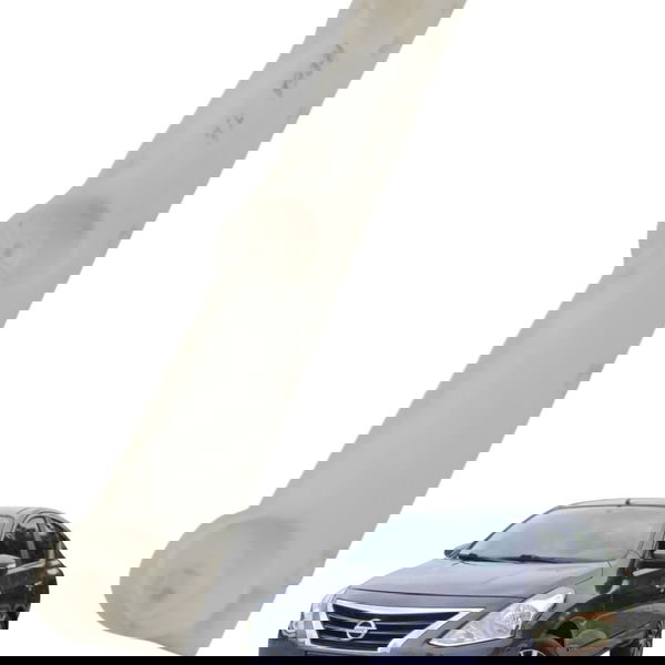 Guia  Parachoque Traseiro Esquerdo Nissan Versa 2019 Detalhe