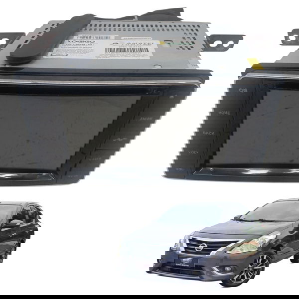 Central Multimidia Nissan Versa 1.6 2014 2015 2016 2017 2018