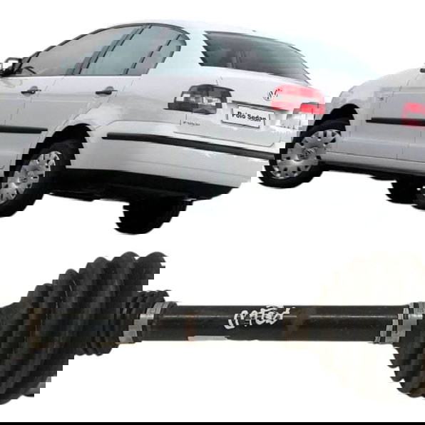 Semi Eixo Esquerdo Volkswagen Polo 1.6 2004 2005