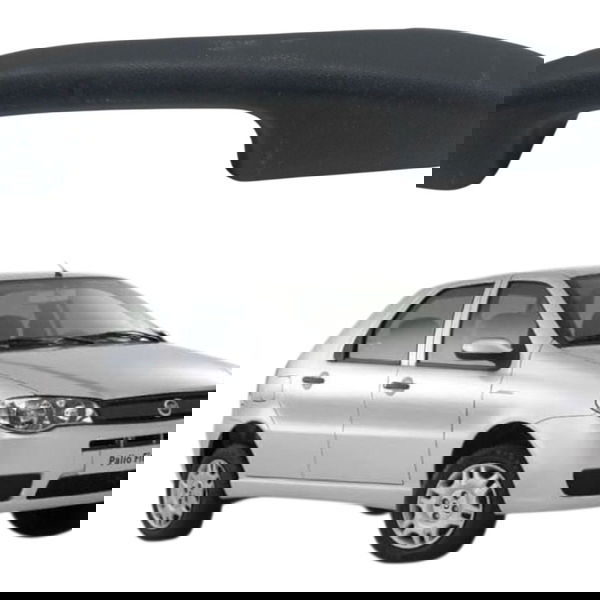 Moldura Esquerda Puxador Porta Descanso Fiat Palio 2007